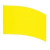 Poly  Silk Flag  Curverd Rectangle YELLOW